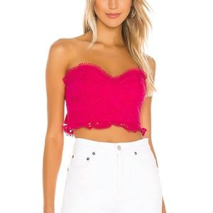 Tularosa Samira Top in hot pink